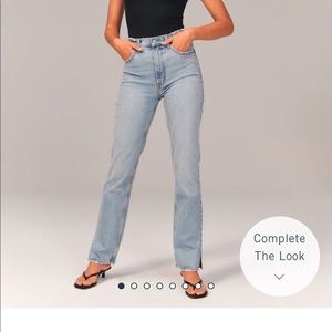 Abercrombie Ultra High rise Jeans